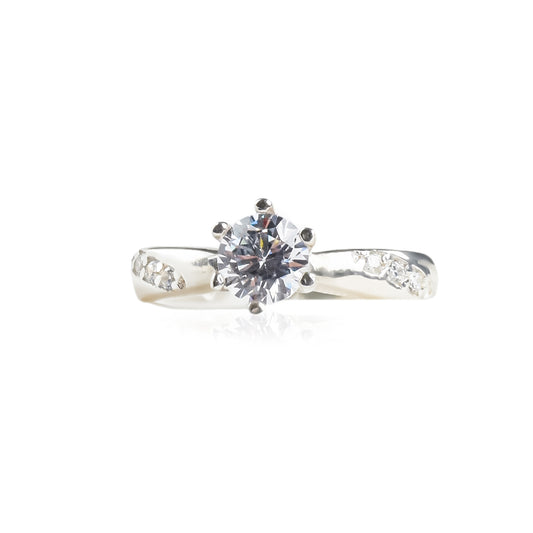 anillo de plata con piedras, anillo de compromiso, anillo de promesa, anillo de plata, anillo con diamantes, anillo de pareja, anillo de mujer, anillo con piedras