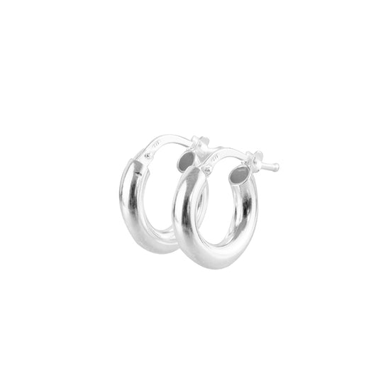 Argolla Hoop Vale Plata