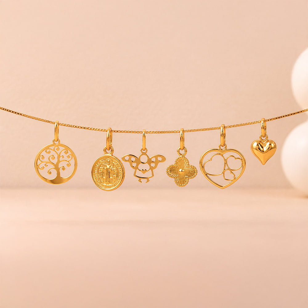 Dije San Benito Oro 18k