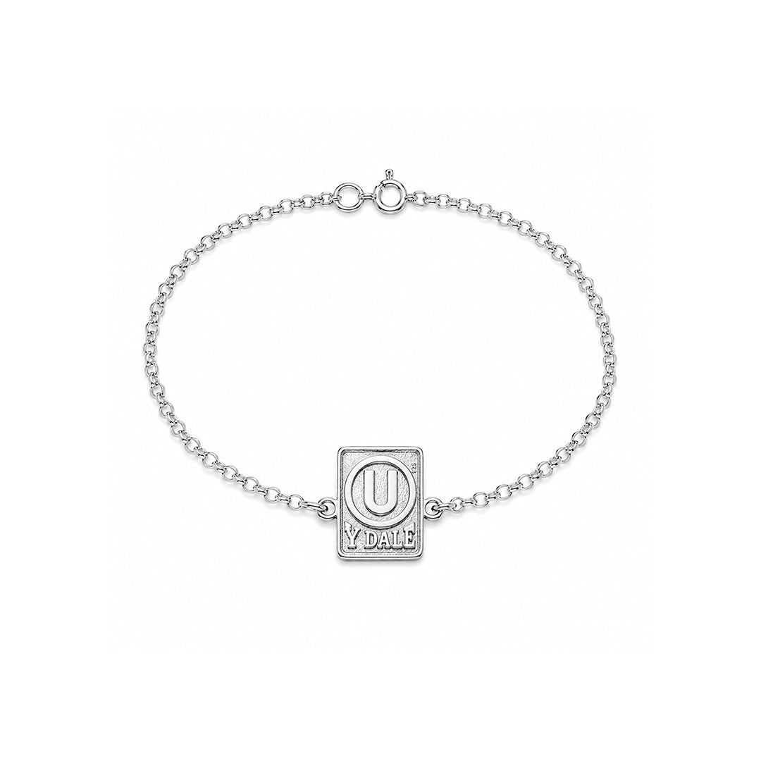 Pulsera Y Dale U Plata Plateado Mujer